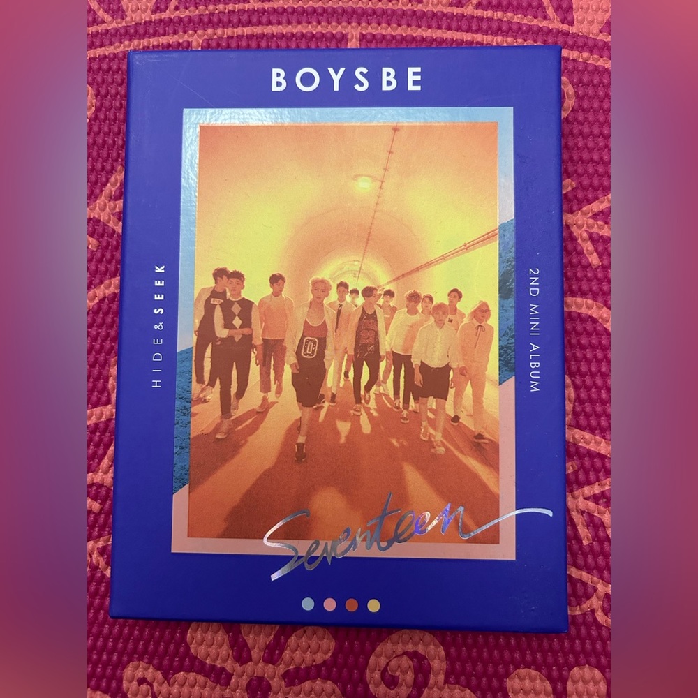 SEVENTEEN BOYSBE 2nd Mini Album *NO CD/NO PHOTOCARDS*